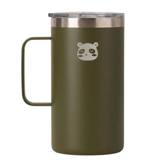 믿추 보온 보냉 머그텀블러, 카키, 650ml, 1개