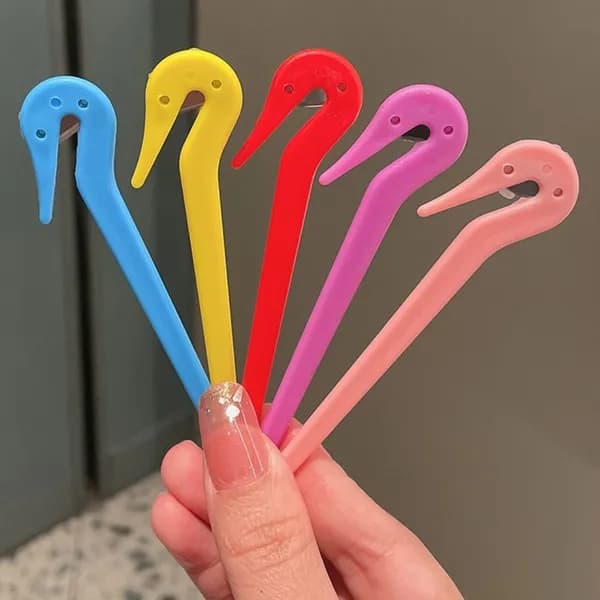 헤어 고무줄 칼, 단일색상 3,340원