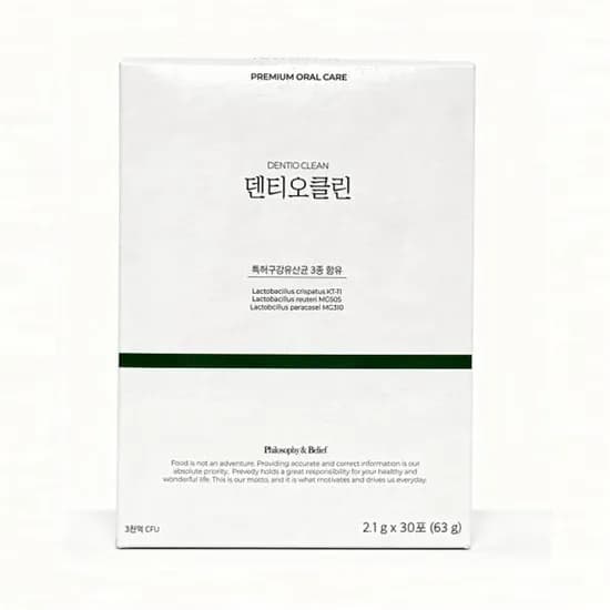 덴티오스 덴티오클린 2.1g 30포 1개