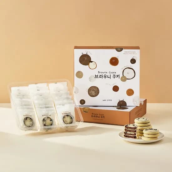 신라명과 브라우니 쿠키 세트 420g 2박스