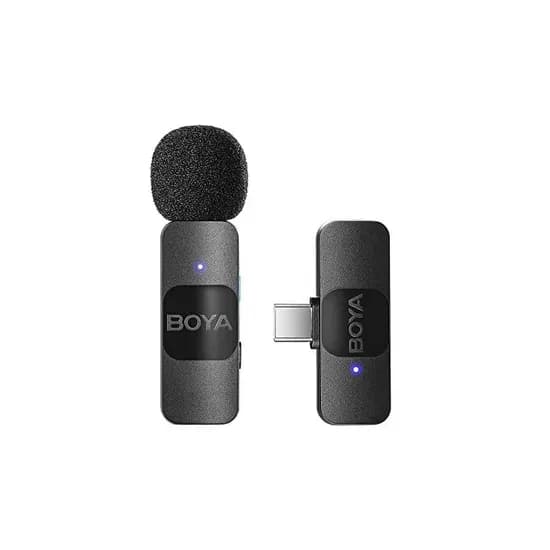 보야 무선마이크, BY-V10 V2.0, V10, 블랙, 1개