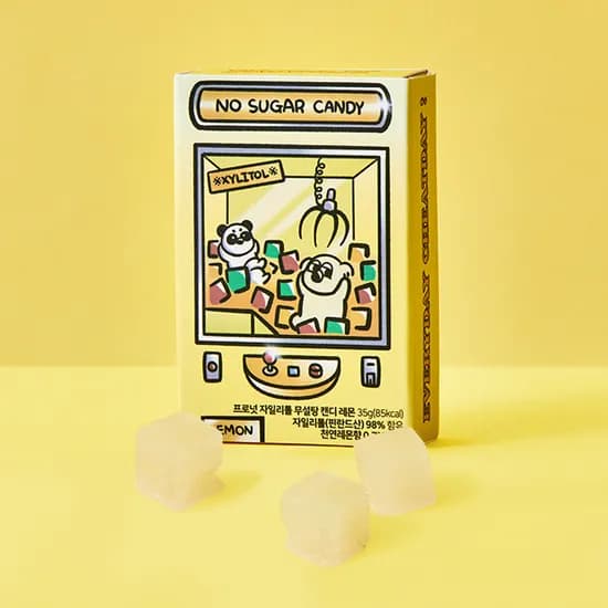 프로넛 무설탕 자일리톨 캔디, 레몬, 30g