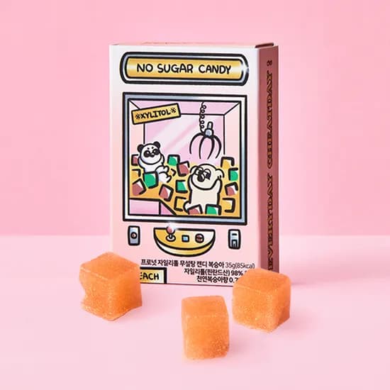 프로넛 무설탕 자일리톨 캔디 복숭아 30g