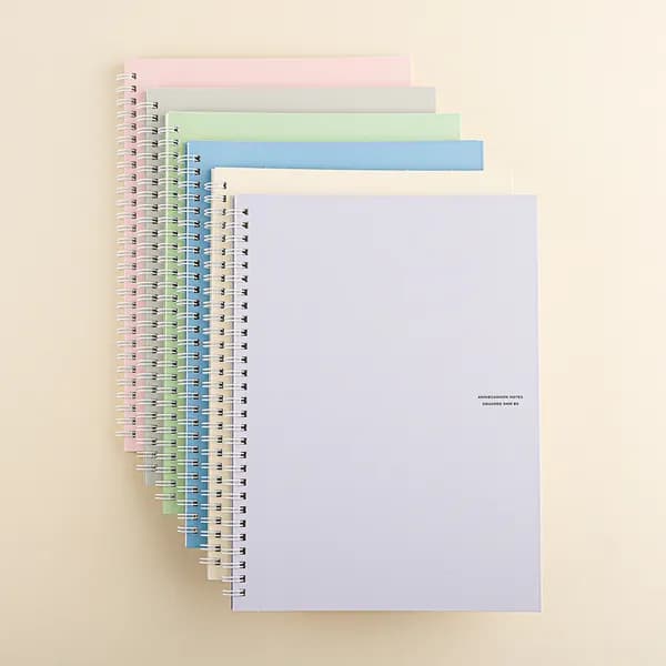 애니캐넌 B5 스프링 노트 7mm 줄노트 핑크 1개 8,900원