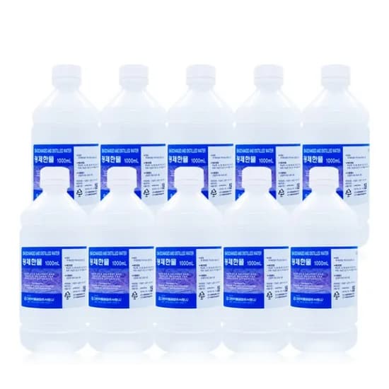 대한약품 정제한물, 1L, 10개, 1박스