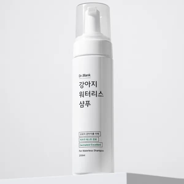 닥터블랭크 저자극 강아지 워터리스 샴푸 200ml 1개