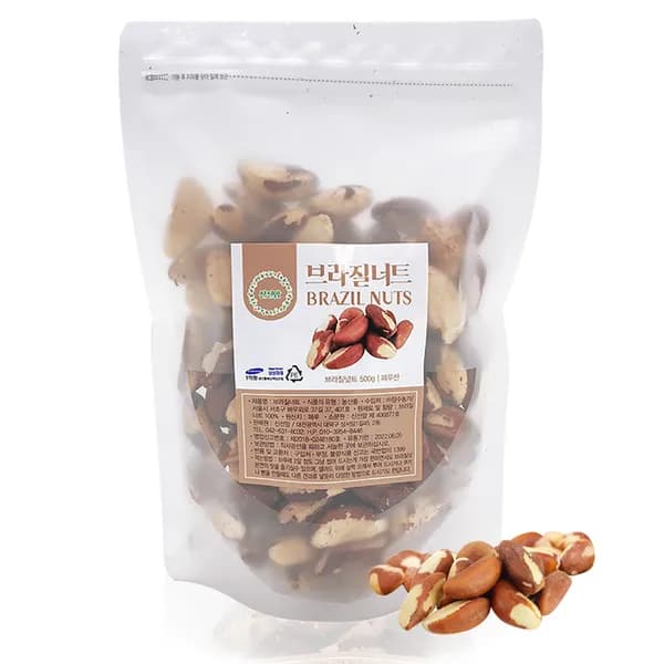 신선맘 페루산 브라질너트 500g 1개