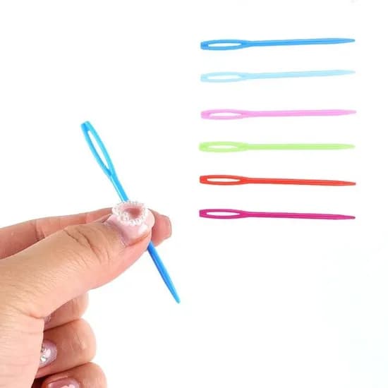 플라스틱 돗바늘, 7cm, 1개