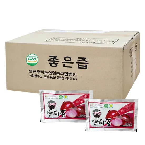 웰빙건강마을 자색양파즙 100ml 90개 1팩 32,900원
