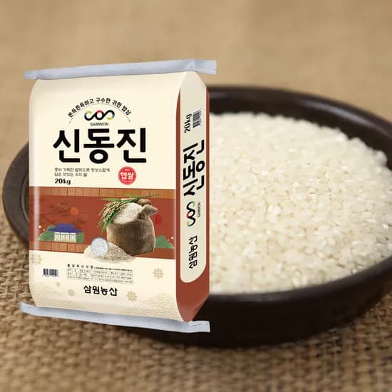 삼원농산 신동진쌀, 상등급, 20kg, 1개