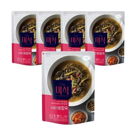 더미식 시래기된장국, 350g, 5개