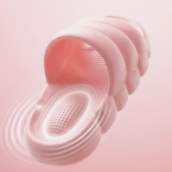 쟈니베어 무중력 뚱카롱 에어 슬리퍼 스트로베리 무스(핑크) 250mm 1개