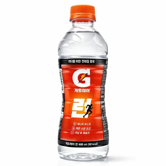 롯데칠성 게토레이 런 600ml 24개