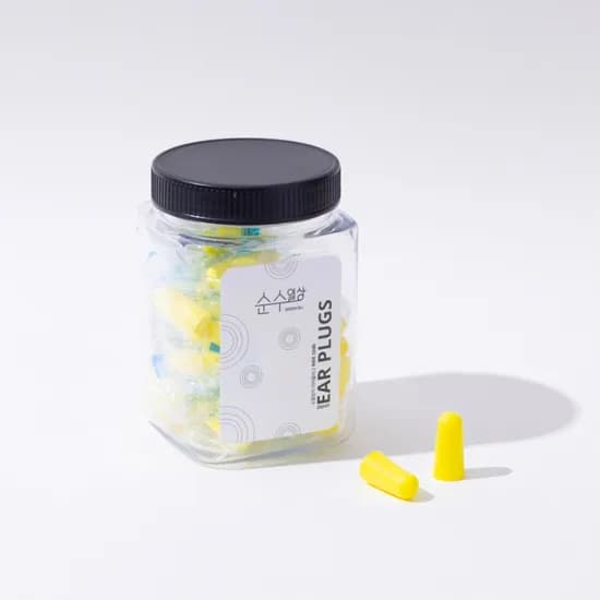 순수일상 이어플러그 레몬 33dB 20개입 6,200원