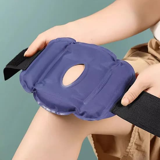 올인원 케어 무릎냉온찜질팩 네이비 2개