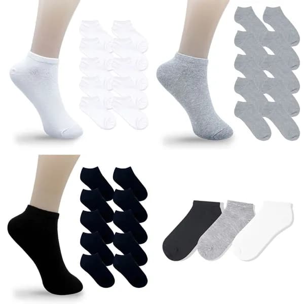 여성 발목 양말 화이트 10켤레 11,900원