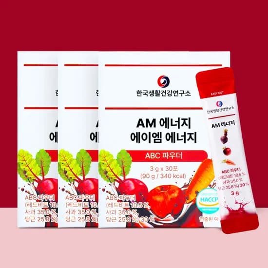 한국생활건강연구소 AM에너지 30개입 3개
