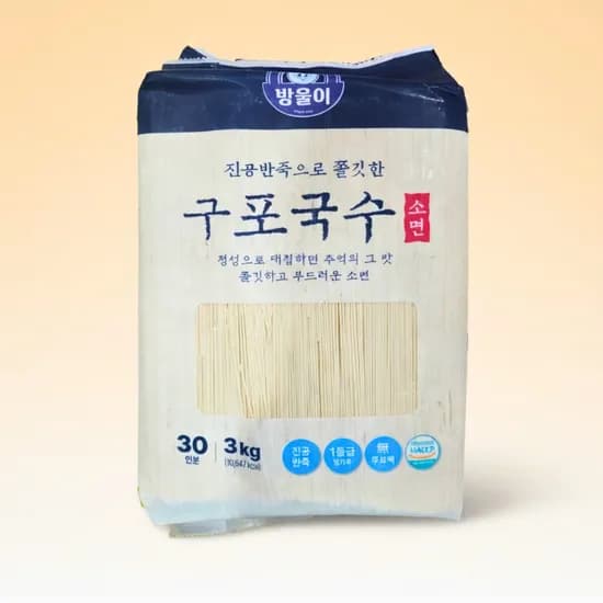 방울이 구포국수 소면, 3kg, 1개