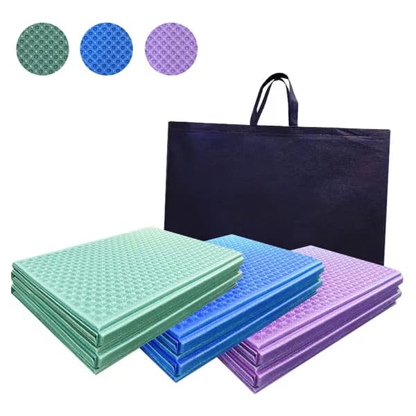 야외 캠핑매트 블루 200x140cm 엠보싱 방수 1개