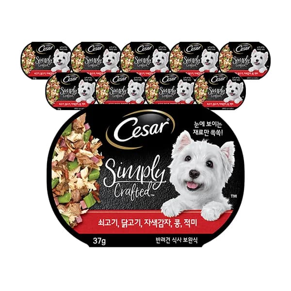 시저 심플리, 쇠 닭 자색감자 외 37g 10개