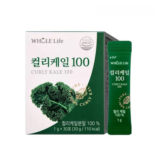 홀라이프 뉴질랜드 컬리케일 100 1g 30포 1박스