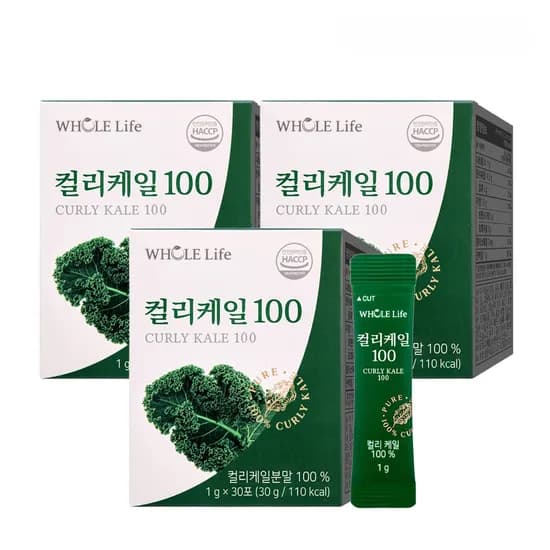 홀라이프 컬리케일100 1g 30포 3박스 19,840원