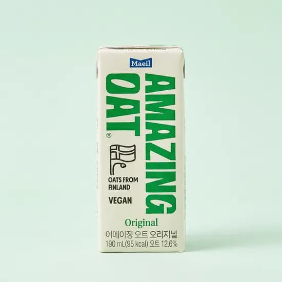 어메이징 오트 오리지널 190ml 48팩