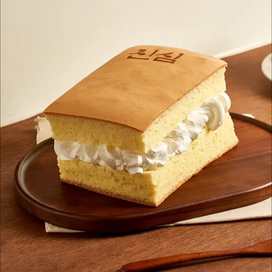 진심카스테라 대왕 대만 오리지널 생크림 카스테라 550g 1개