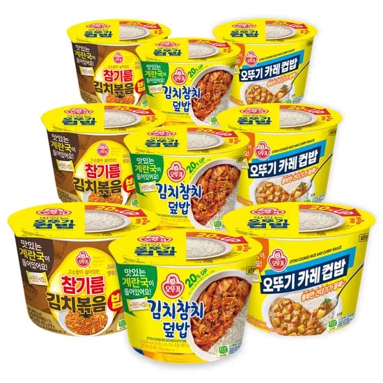 오뚜기 김치참치덮밥 315g 3개 외 2종