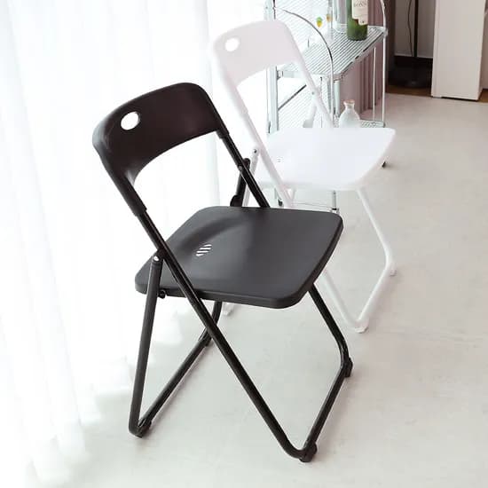 지엠퍼니처 제로 폴딩 체어, 화이트, 2개