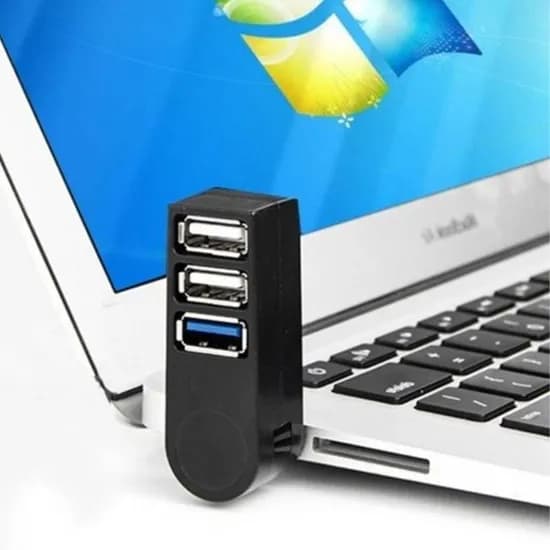 3포트 USB 3.0 허브 multi hub 2 블랙 1개