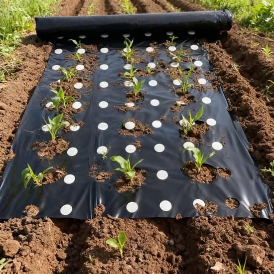 제초매트 잡초방지매트 멀칭비닐 135cm x 10m, 1개