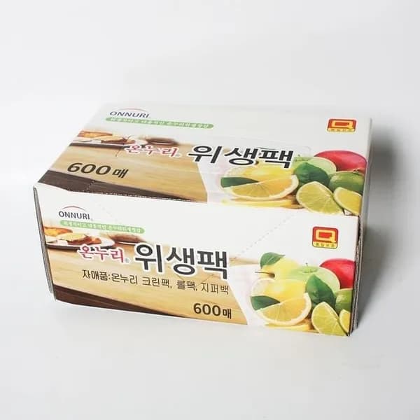 온누리 위생팩 600매 1개 12,452원