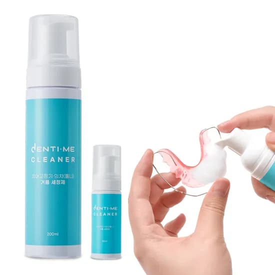덴티미 클리너 구강장치 세정제 250ml 1개