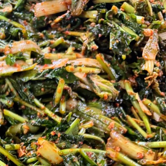 바르미김치 열무 얼갈이김치 3kg 1개