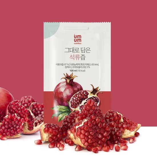 움움 석류즙 100ml 100포 1개