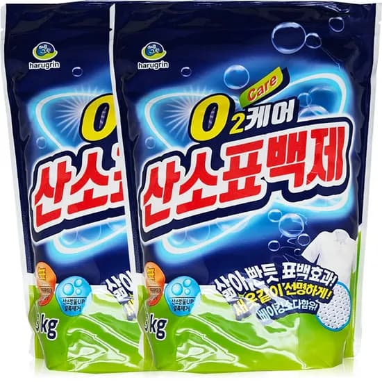 O2케어 산소계 표백제 3kg 2개
