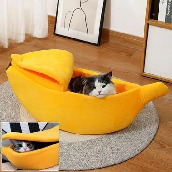고양이 바나나 침대, XL, 1개