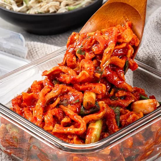 제주 월동무 무말랭이 김치 무침 2kg 1개