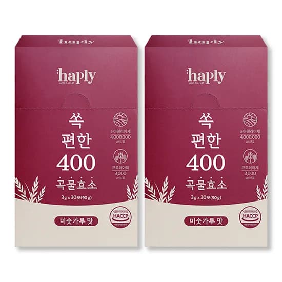 해플리 쏙 편한 400만 곡물효소 30포