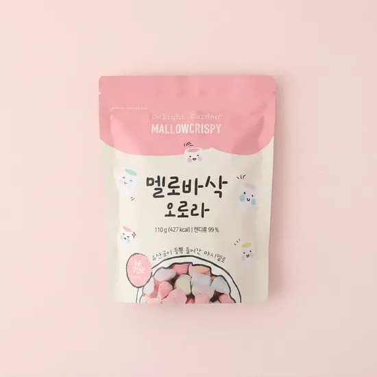 딜라잇가든 멜로바삭 마시멜로 오로라 110g 1팩
