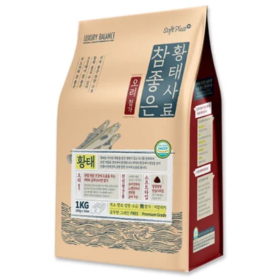 소프트플러스 참좋은 황태사료, 오리, 1kg