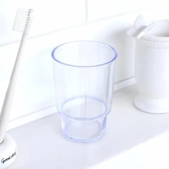 PVC 투명 양치컵 1개