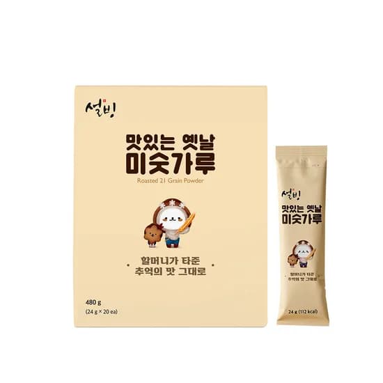 설빙 맛있는 옛날 미숫가루 24g 20개입