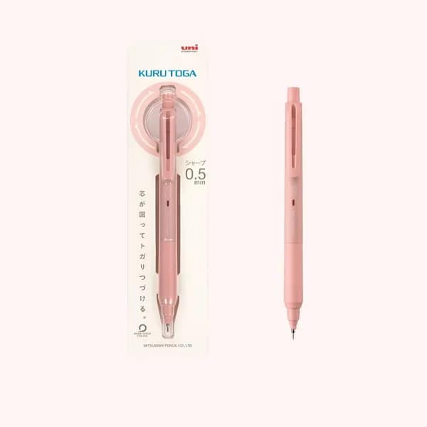 미쓰비시 유니 쿠루토가 KS 샤프 코랄핑크 0.5mm 1개 9,390원