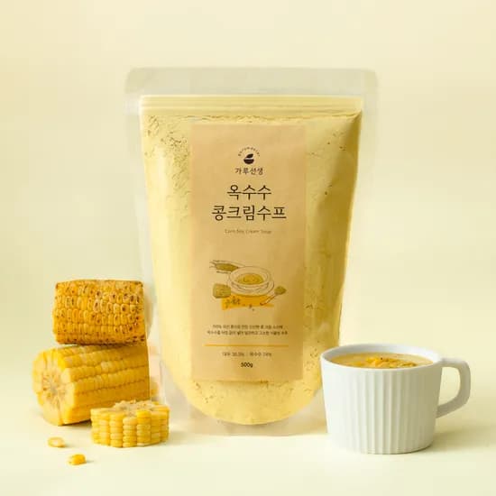 가루선생 옥수수 콘 스프 500g 1개