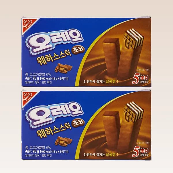 오레오 웨하스스틱 초코 75g 12개