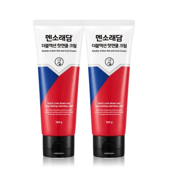 멘소레담 더블액션 핫앤쿨 크림 100g 2개