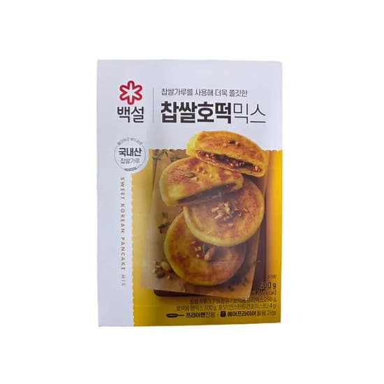 백설 찹쌀호떡믹스 400g 2개