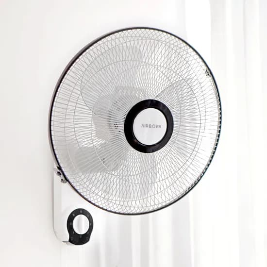 벽걸이 선풍기, AB-07WF, 저소음, 40cm, 60W, 1개